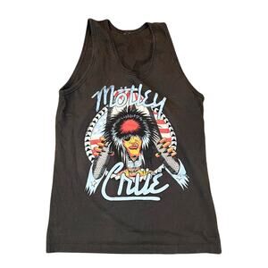 Motley Crue Retro Graphic Tank Size Small